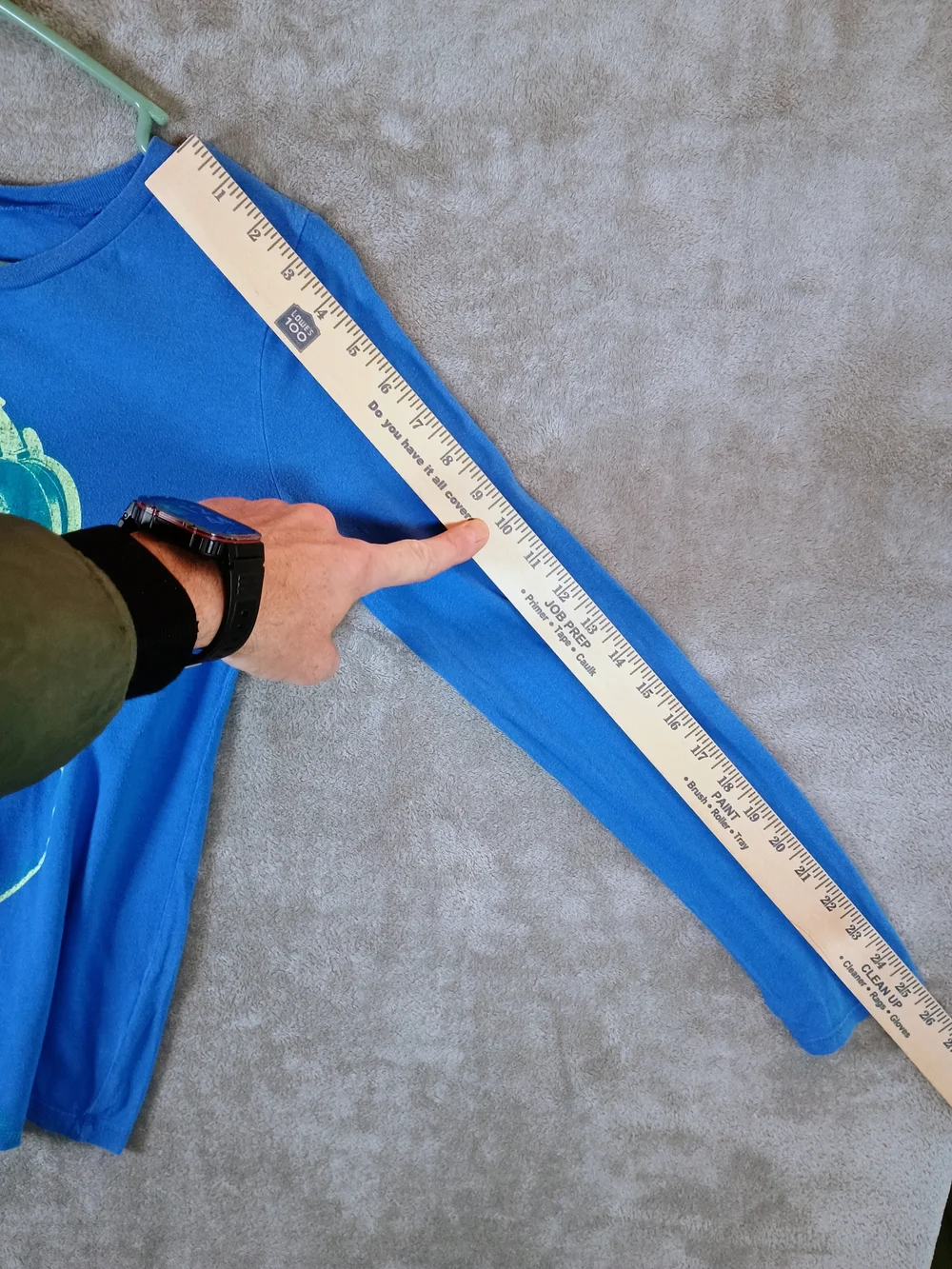 Old Navy Blue Graphic Crewneck Tee 14/16